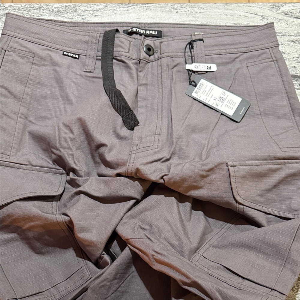 G-Star Gray Combat Cargo Trainer pants Rabbit